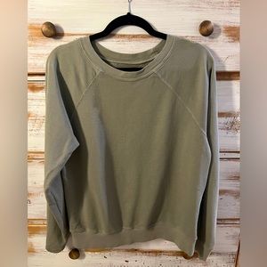 Mate the Label organic Pullover sweatshirt in Sage